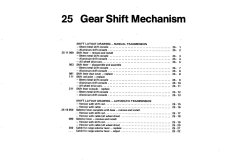 Gear Shift Mechanism